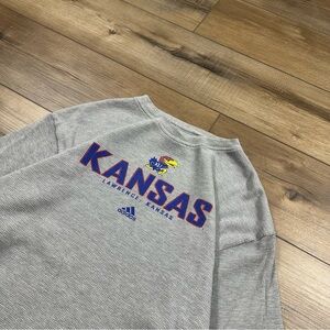 Vintage 2000’s Y2K Adidas Kansas Jayhawks Thermal